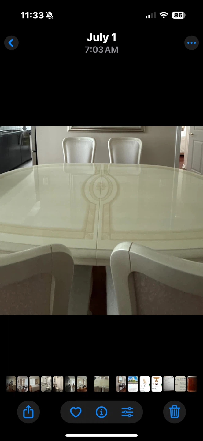 Elegant Dining Set & China Cabinet - photo 2