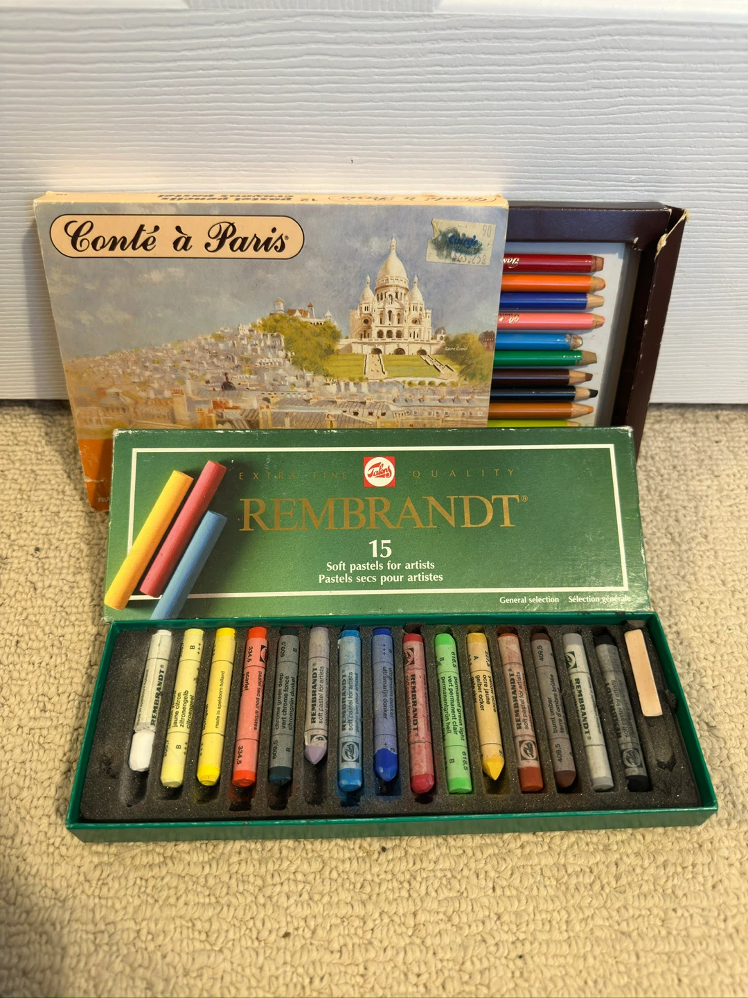 Rembrandt & Conté à Paris Pastel Sets