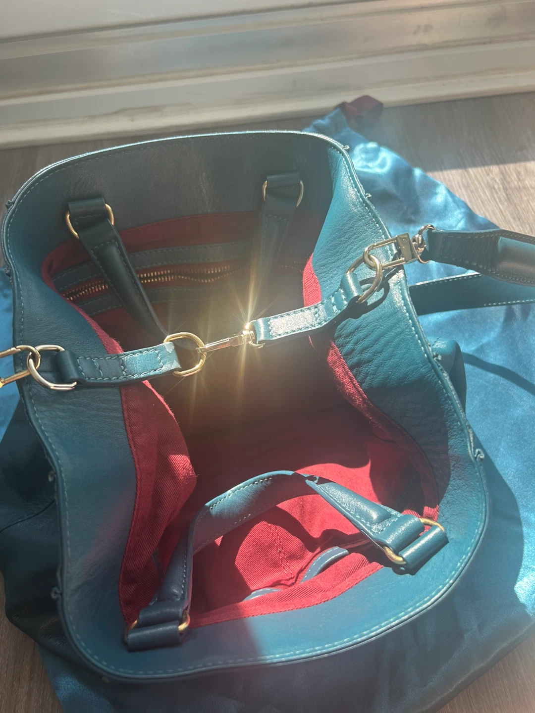 TL-180 Rome Paris Leather Handbag - photo 5