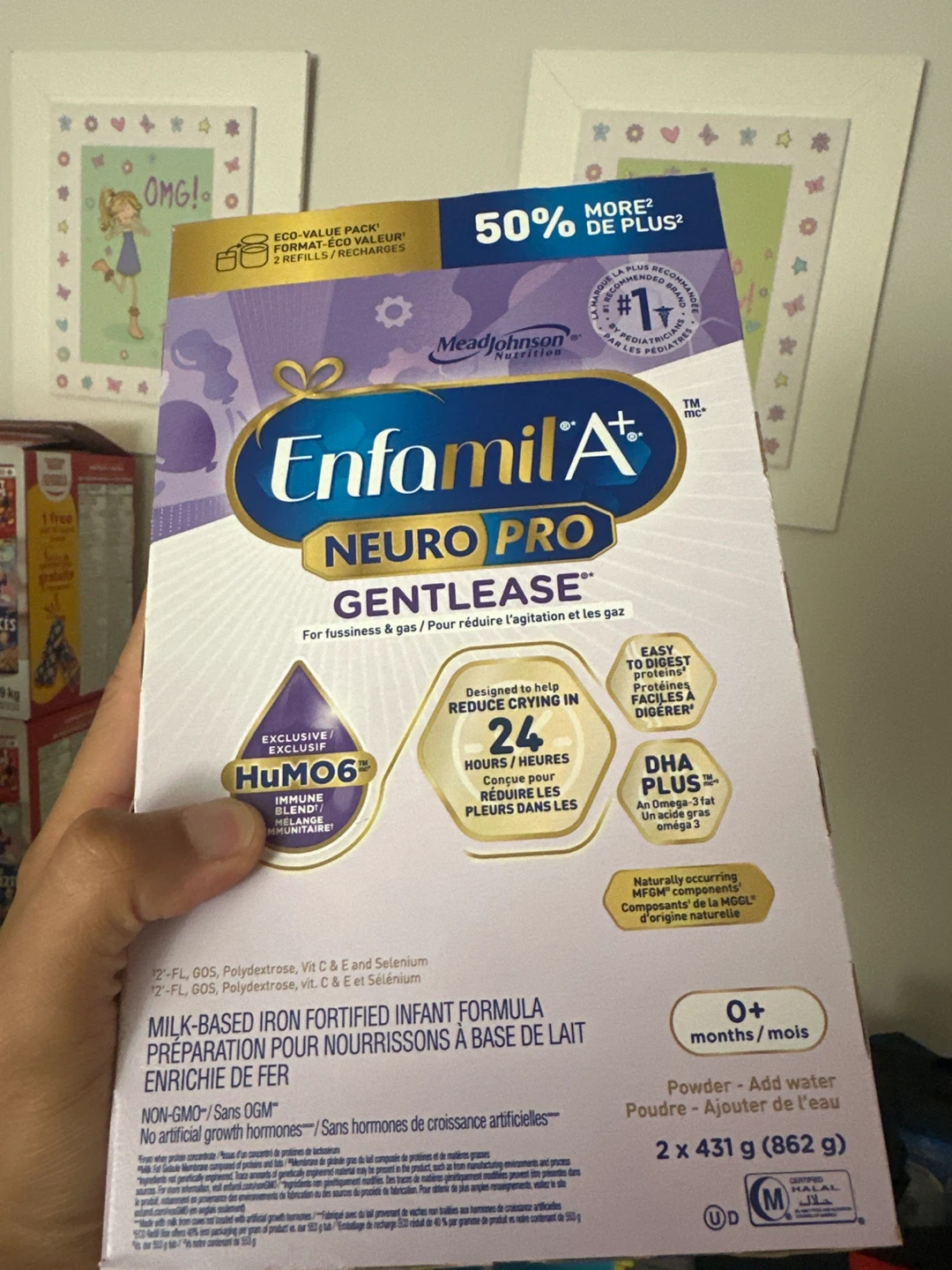 Enfamil A+ NeuroPro Gentlease Infant Formula