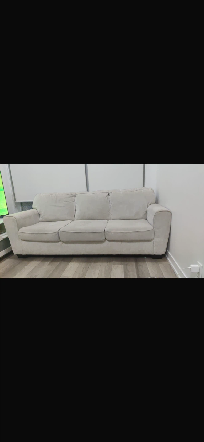 Comfortable Light Beige Sofa