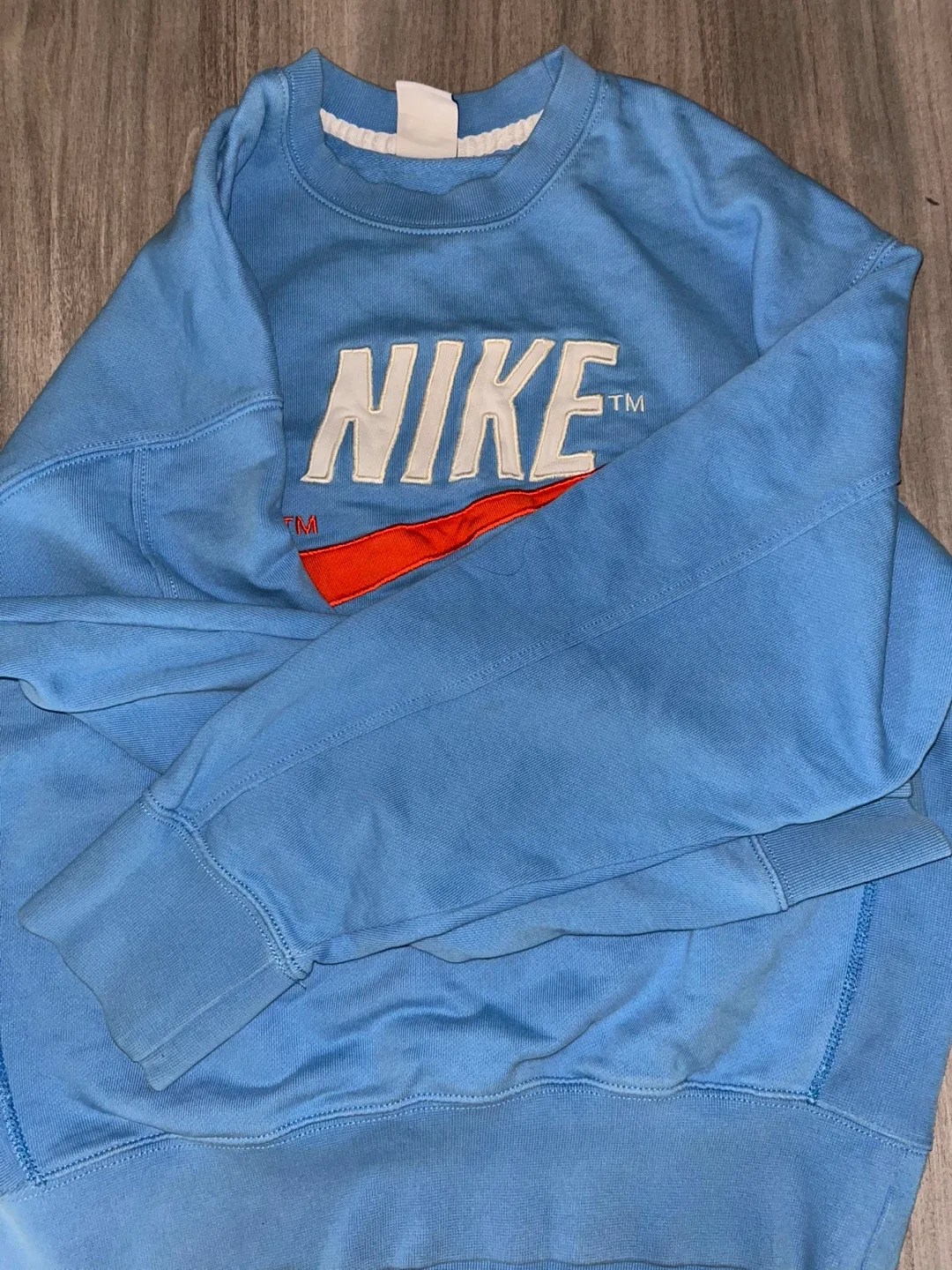 Nike Sweatshirt - Size Small - Light Blue thumbnail