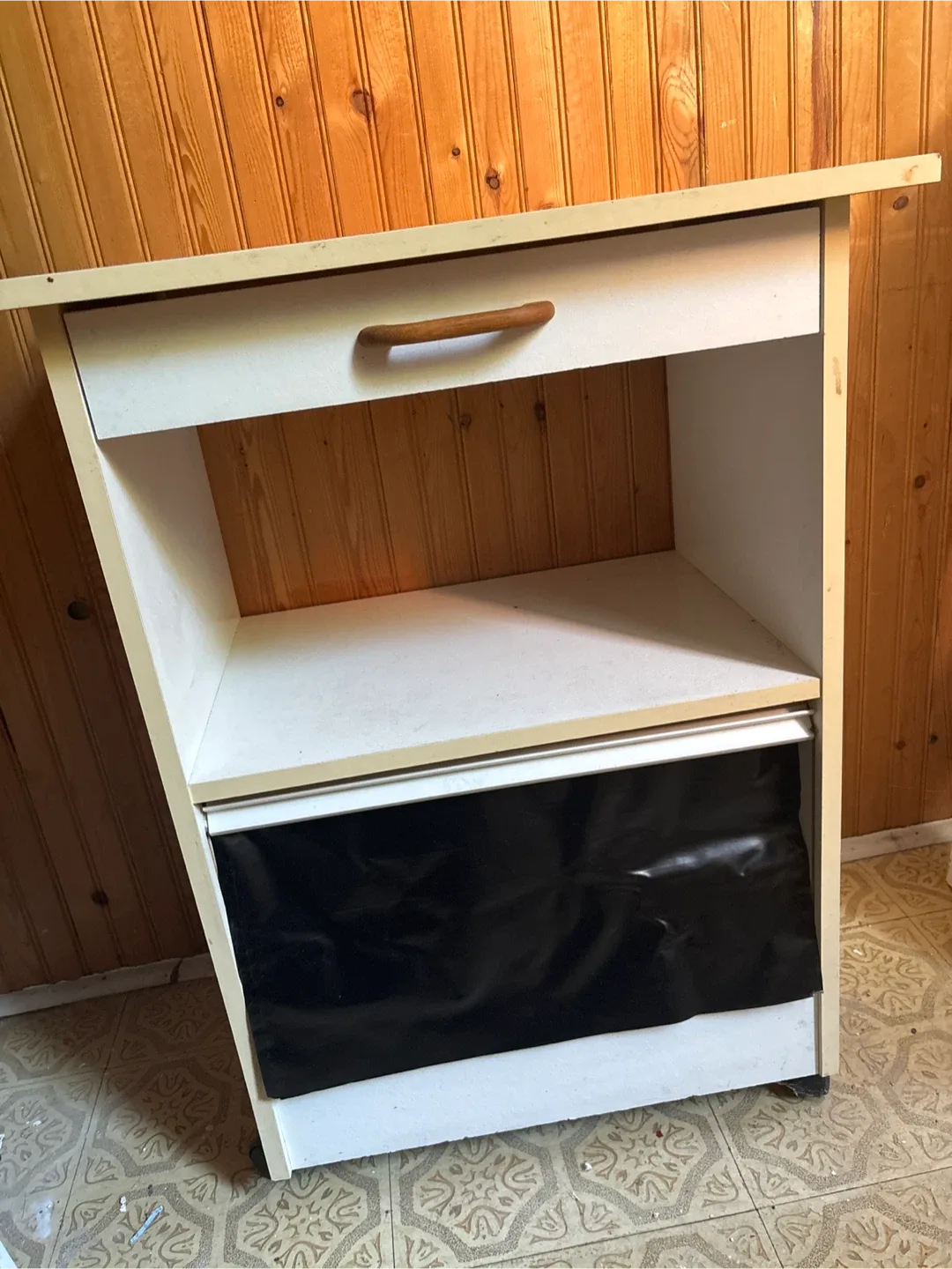 Small White Cabinet with Drawer image indicator(3)