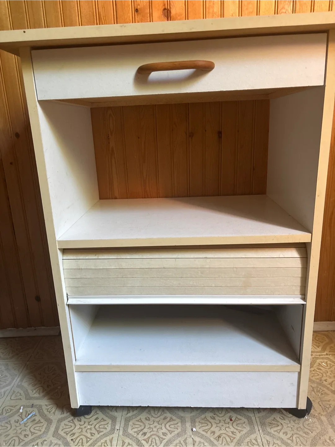 Small White Cabinet with Drawer image indicator(9)