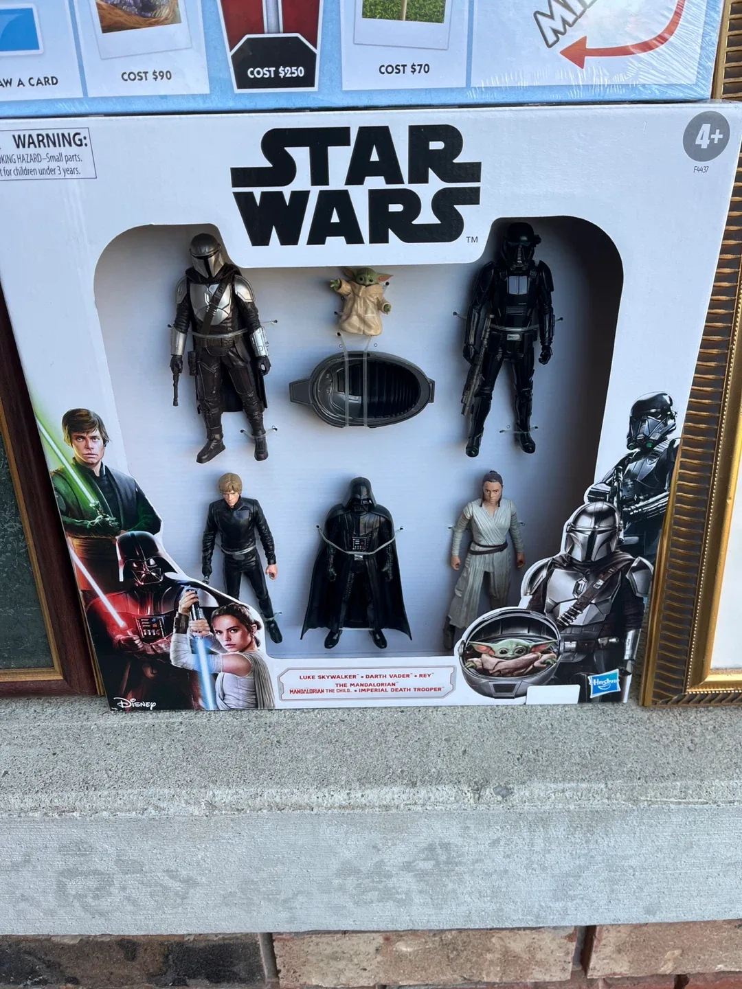 Star Wars Action Figure Set - Luke, Vader, Rey, Mandalorian image indicator(2)