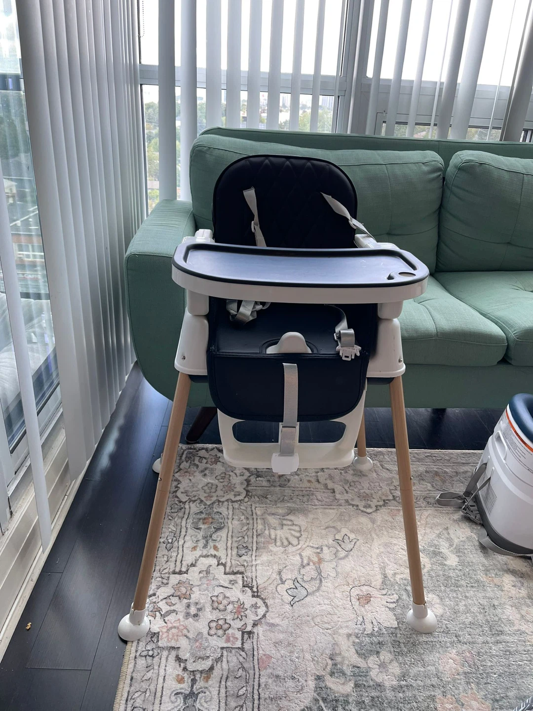 3-in-1 High Chair - Black