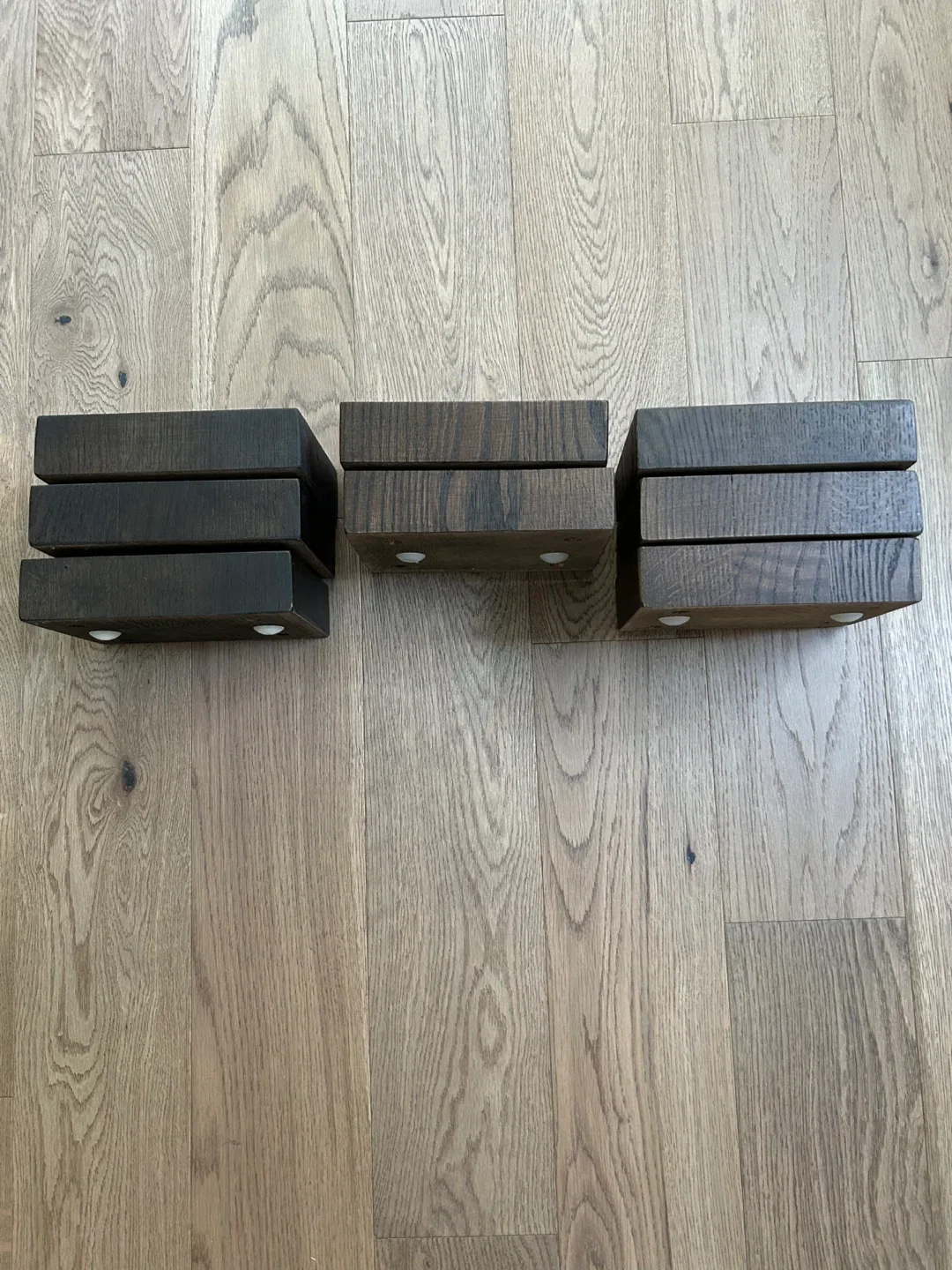 Oak Furniture Risers - Set of 8 (Restoration Hardware) thumbnail