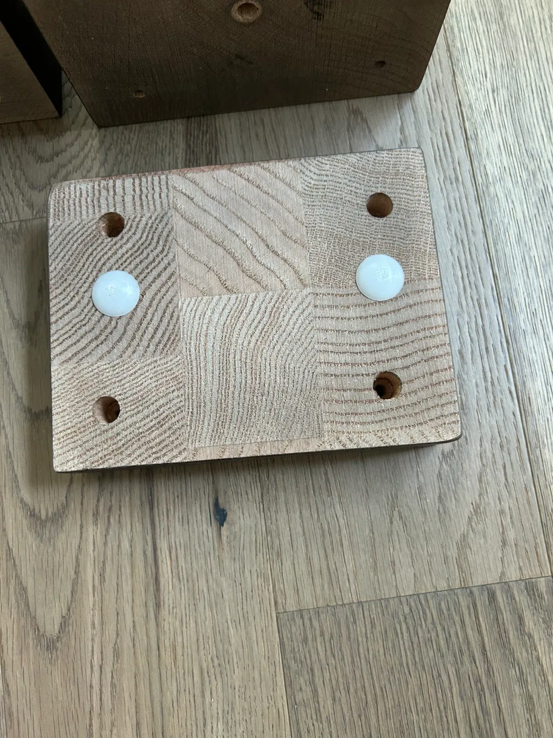 *last call* Restoration Hardware Oak Furniture Risers image indicator(3)