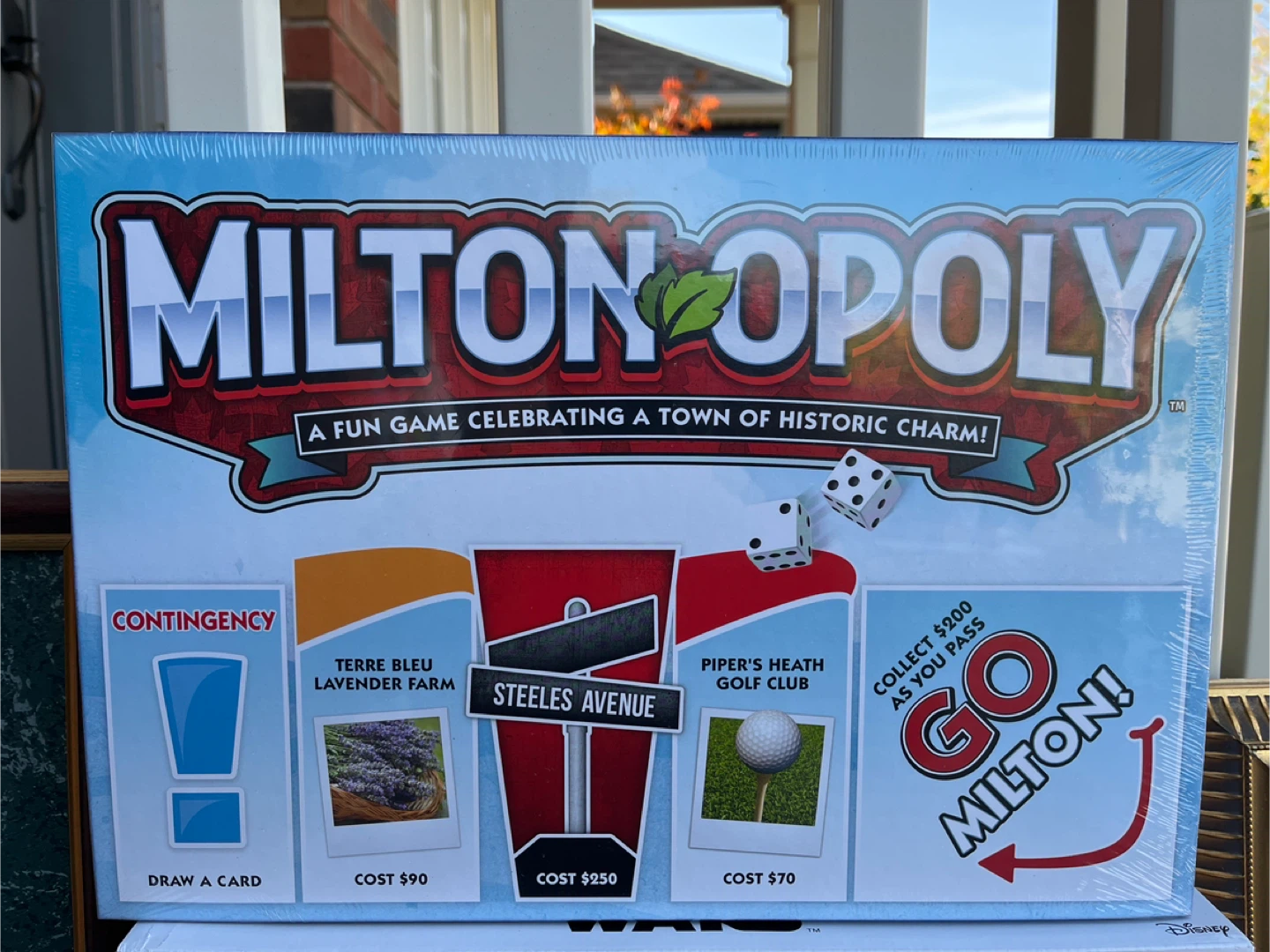 Milton-opoly Board Game - New in Package!