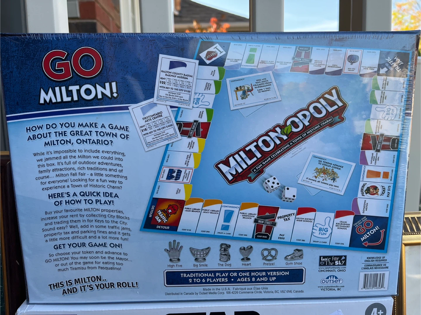 Milton-opoly Board Game - New in Package! - photo 2