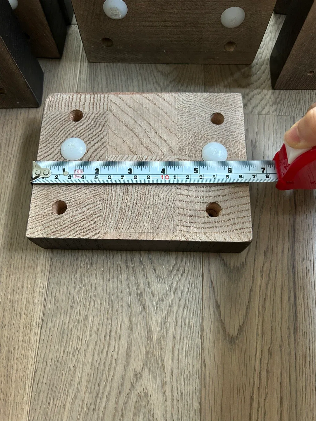 *last call* Restoration Hardware Oak Furniture Risers image indicator(5)