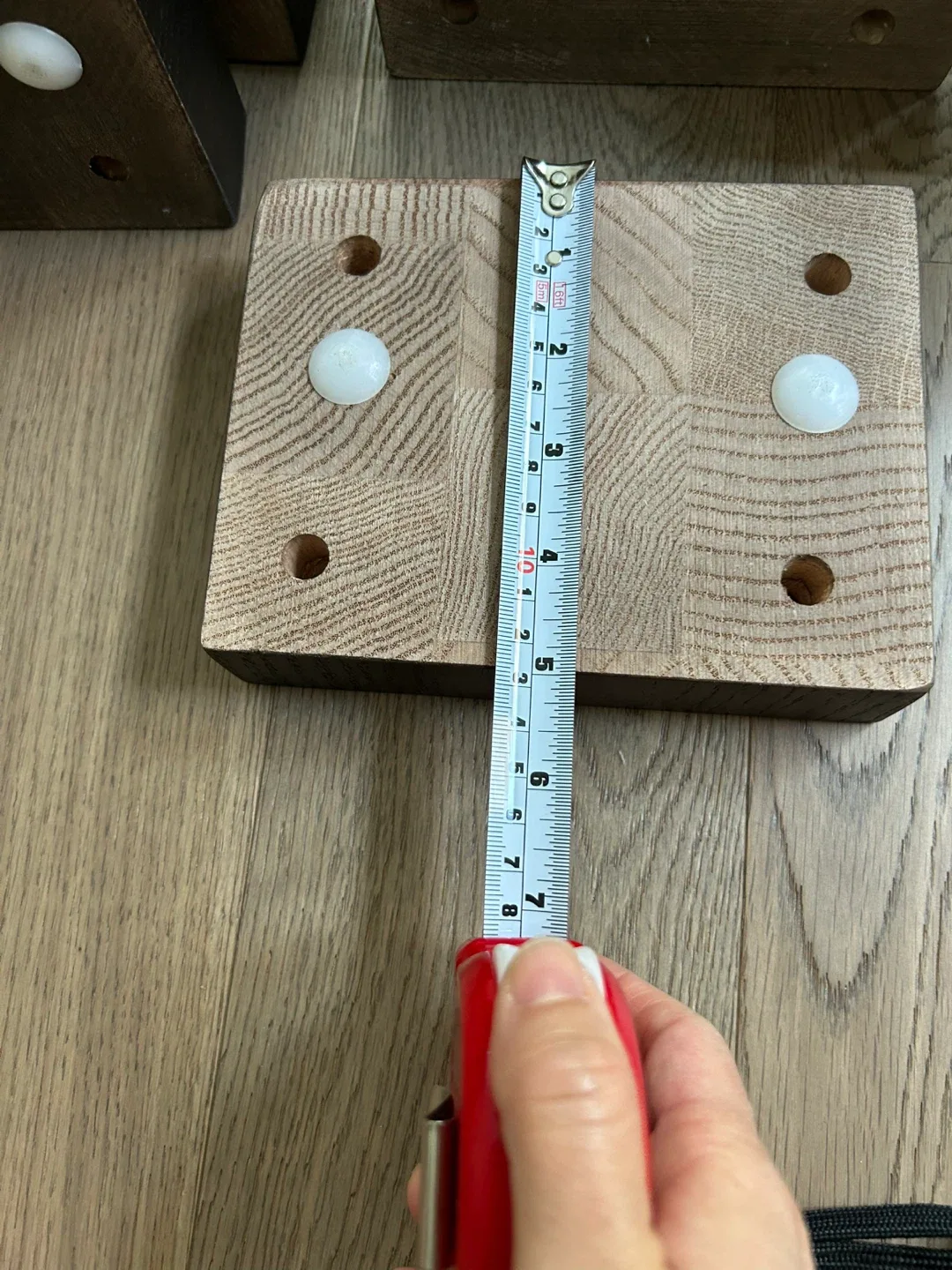 *last call* Restoration Hardware Oak Furniture Risers image indicator(6)