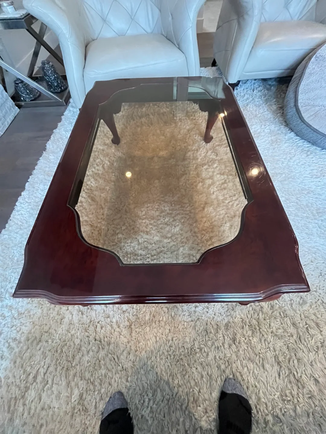 Glass Top Coffee Table image indicator(3)