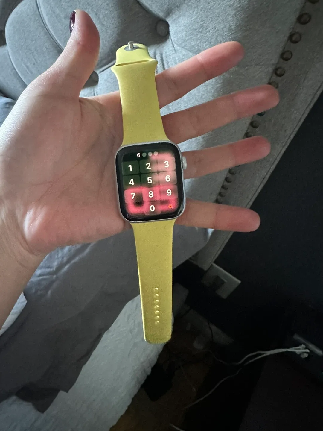Apple Watch with Yellow Band 44mm image indicator(2)