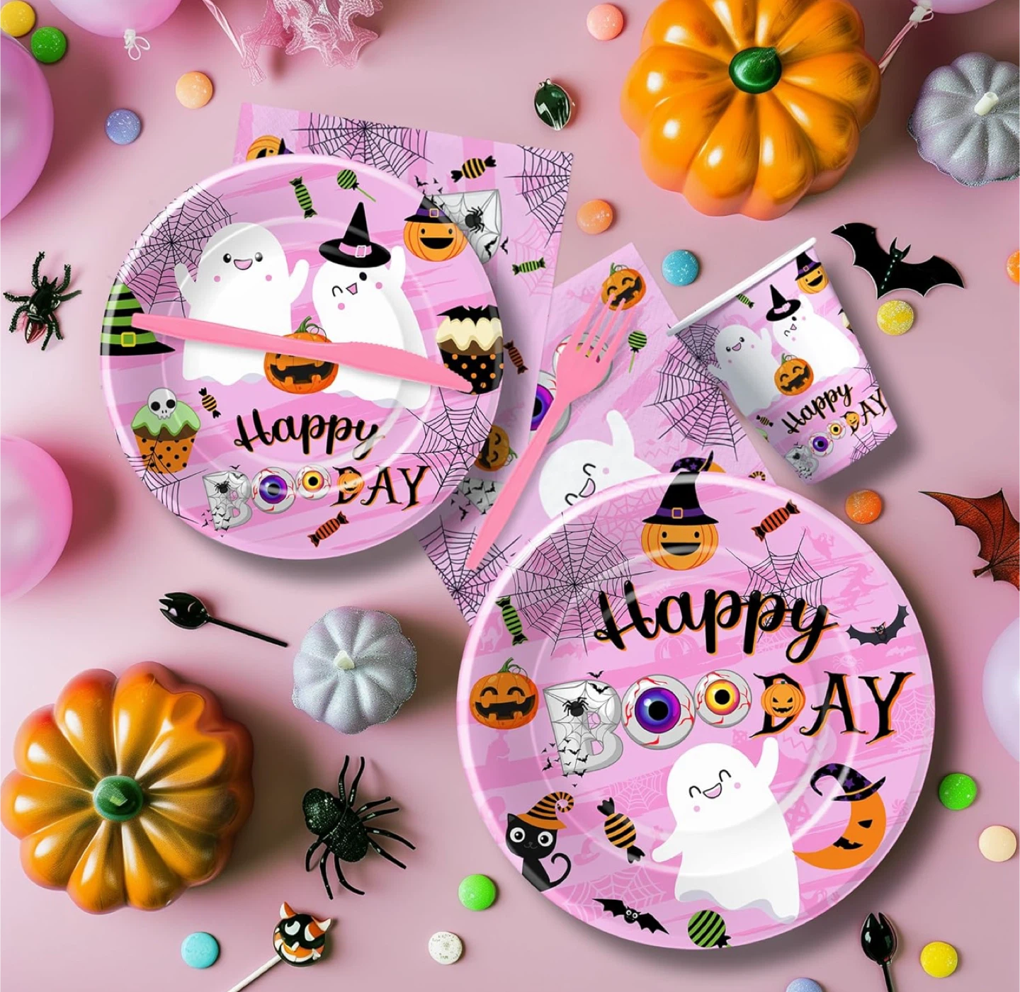 Happy Boo Day Halloween Party Supplies - photo 5