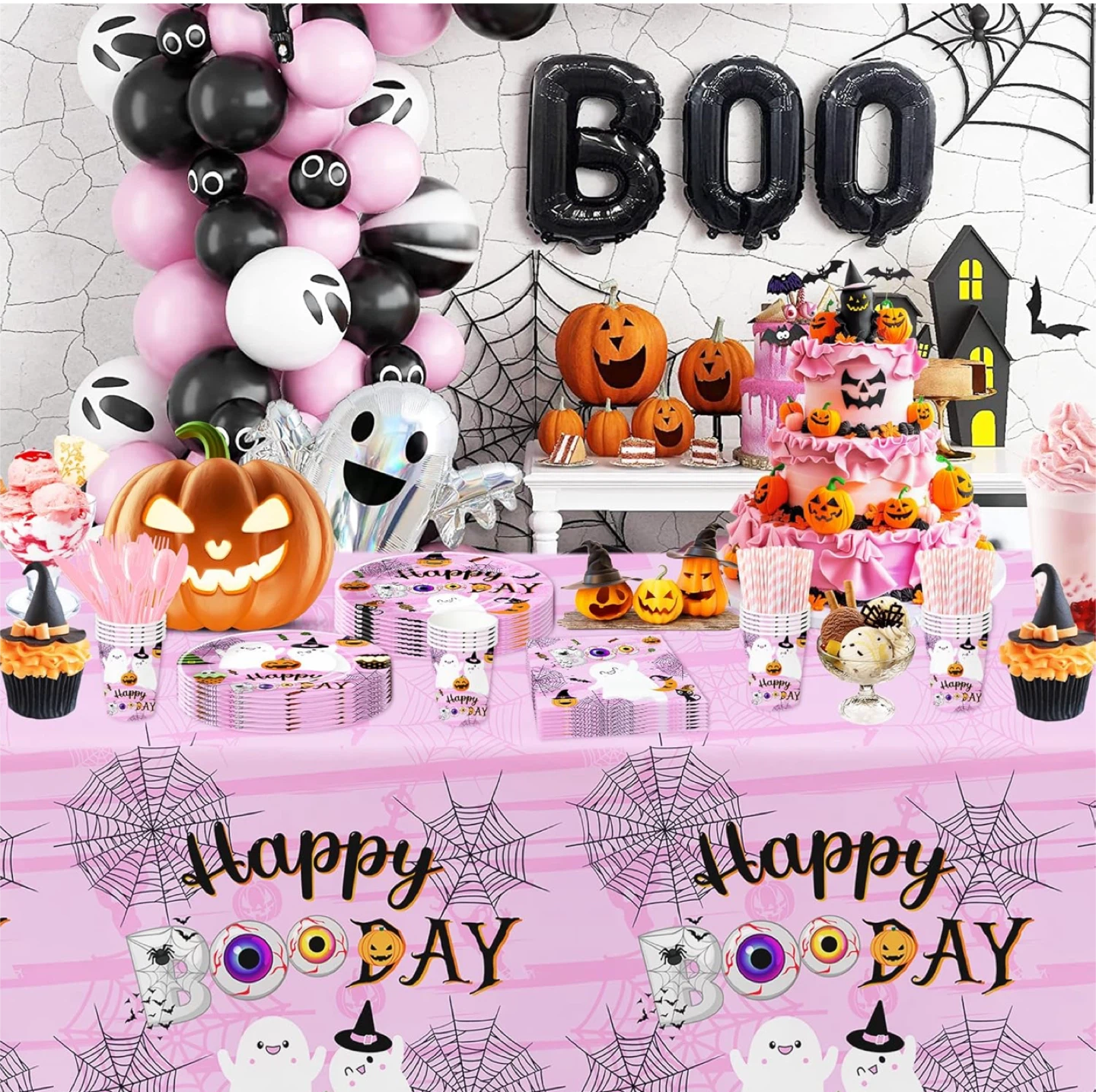Happy Boo Day Halloween Party Supplies - photo 4