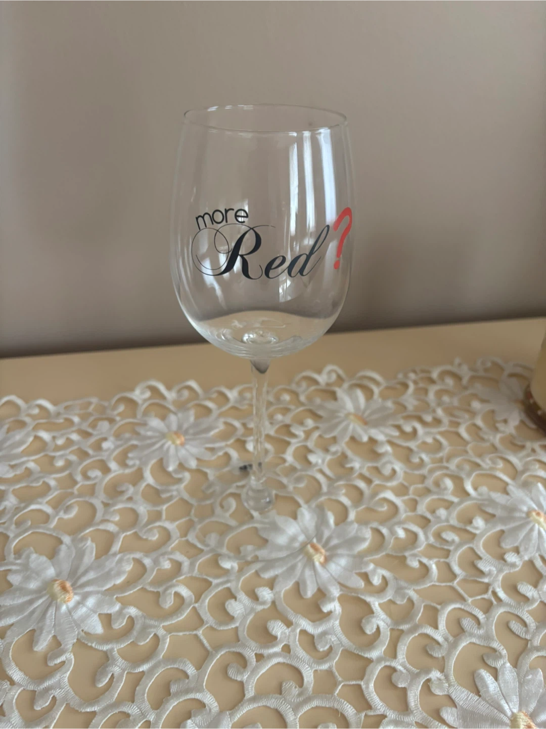 S&P Wine Glass - More Red?