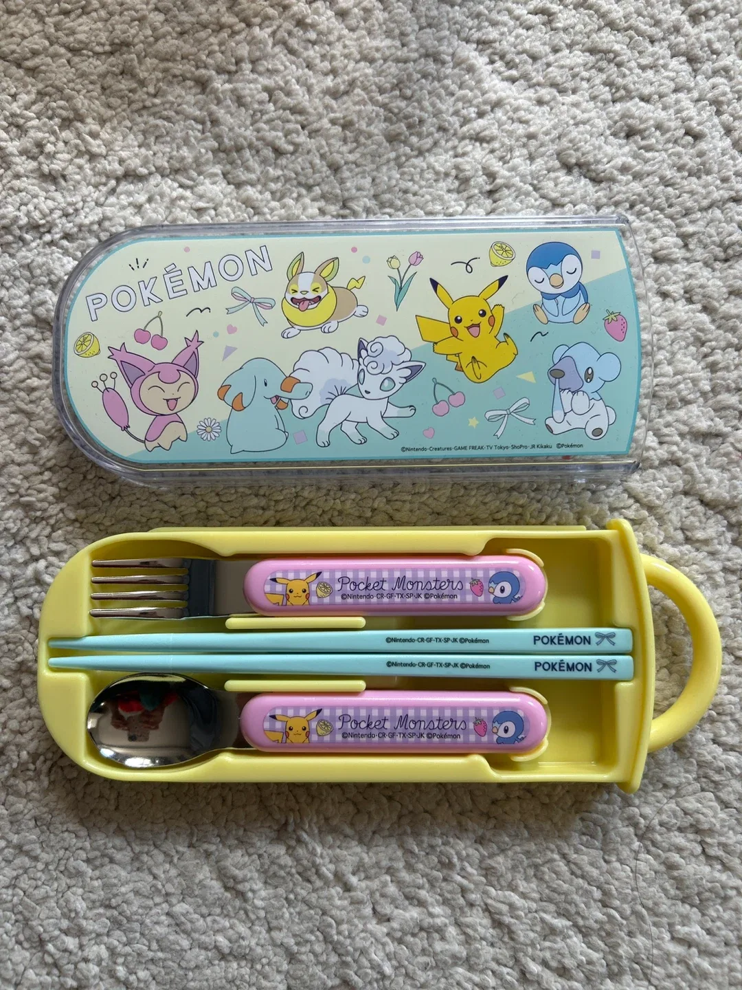 Pokémon Cutlery Set with Case image indicator(2)