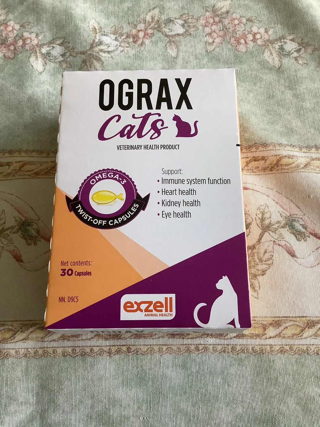 OGRAX Cats Omega-3 Twist-Off Capsules (30) thumbnail