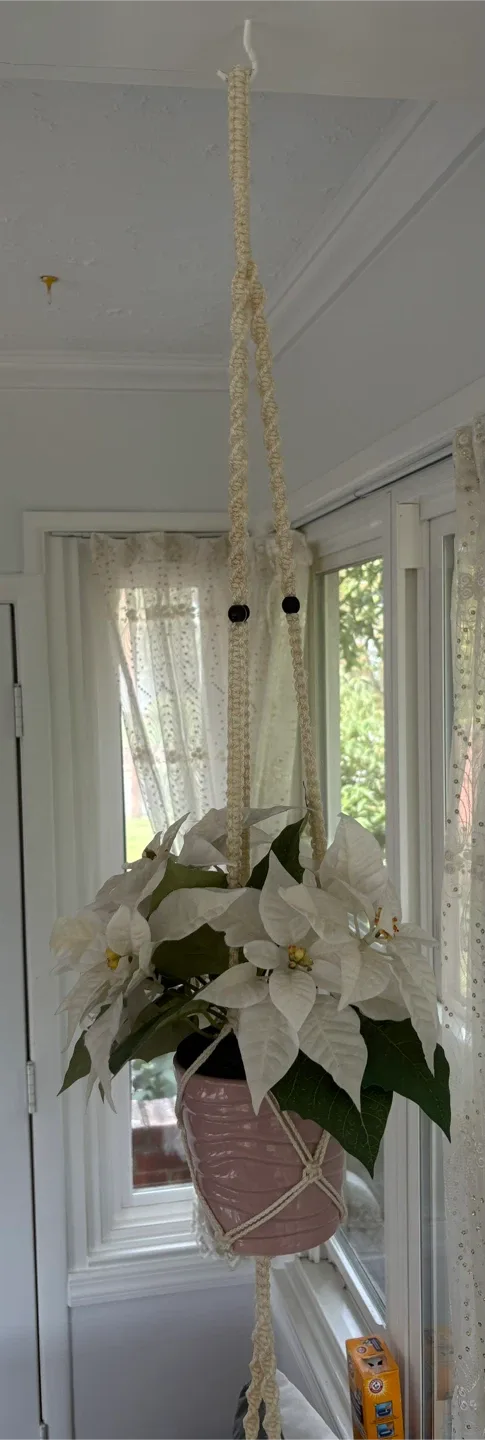 Double Macrame Plant Hanger image indicator(5)