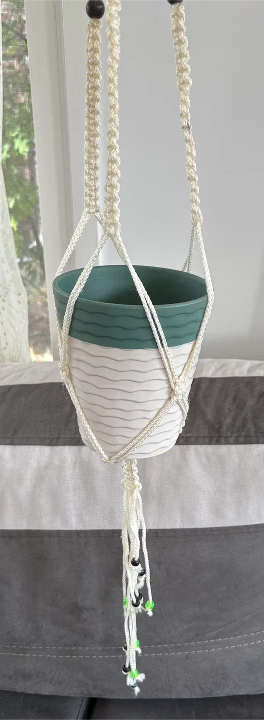 Double Macrame Plant Hanger image indicator(2)