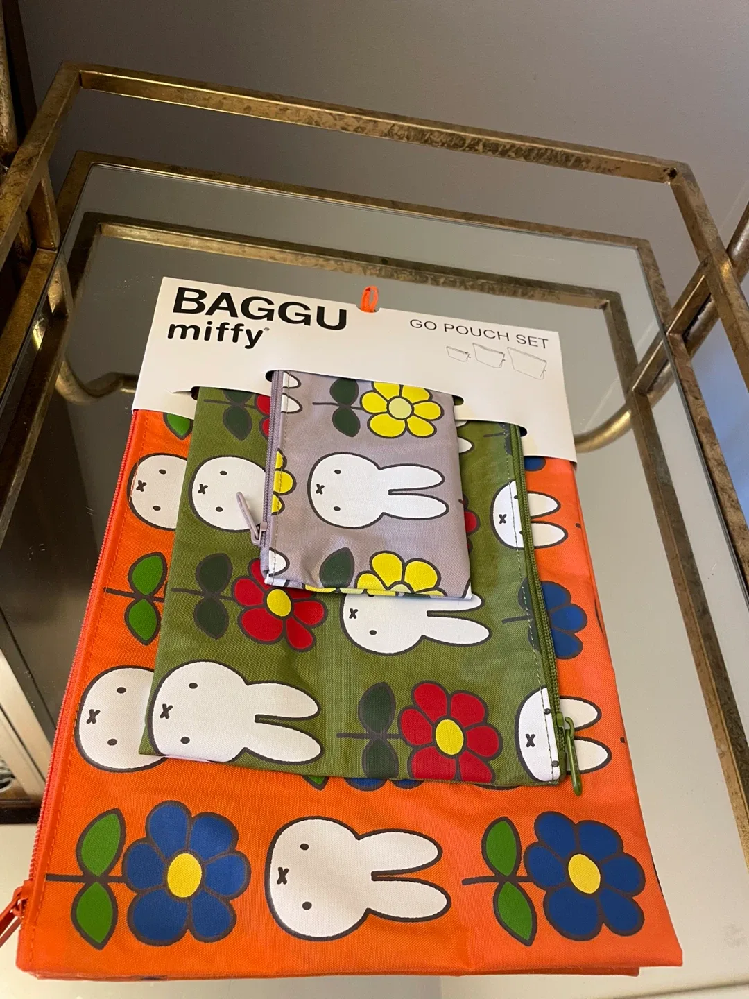 Baggu Miffy Go Pouch Set - NEW thumbnail