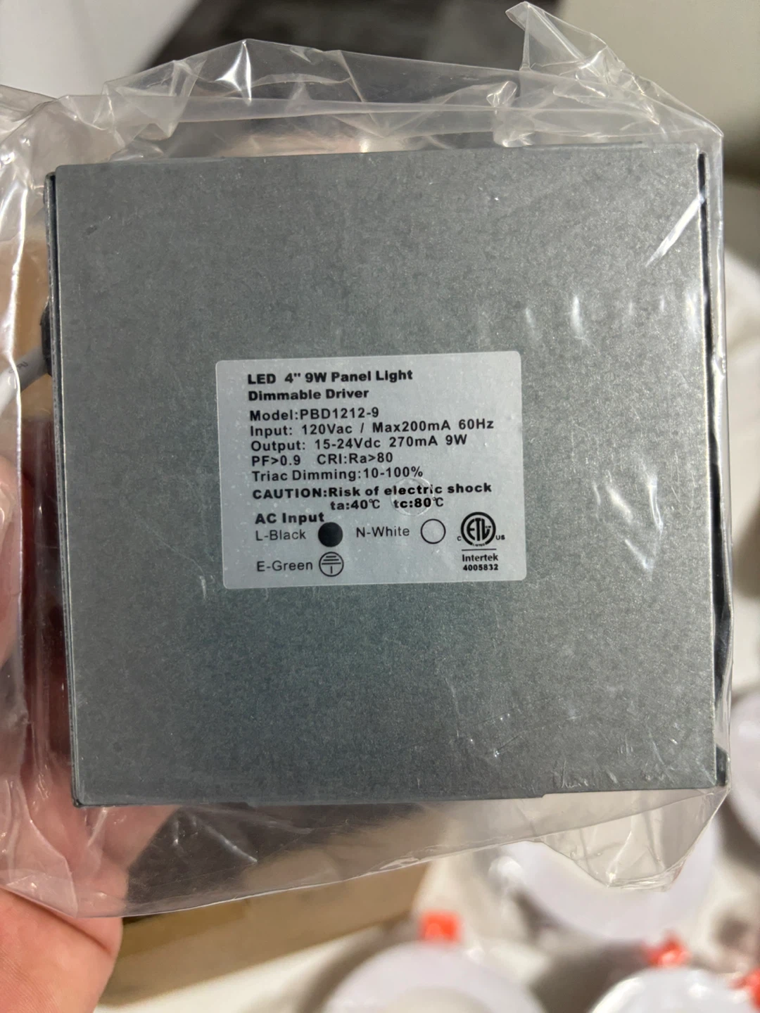 LED 4" 9W Panel Lights - Dimmable Driver Included - photo 4