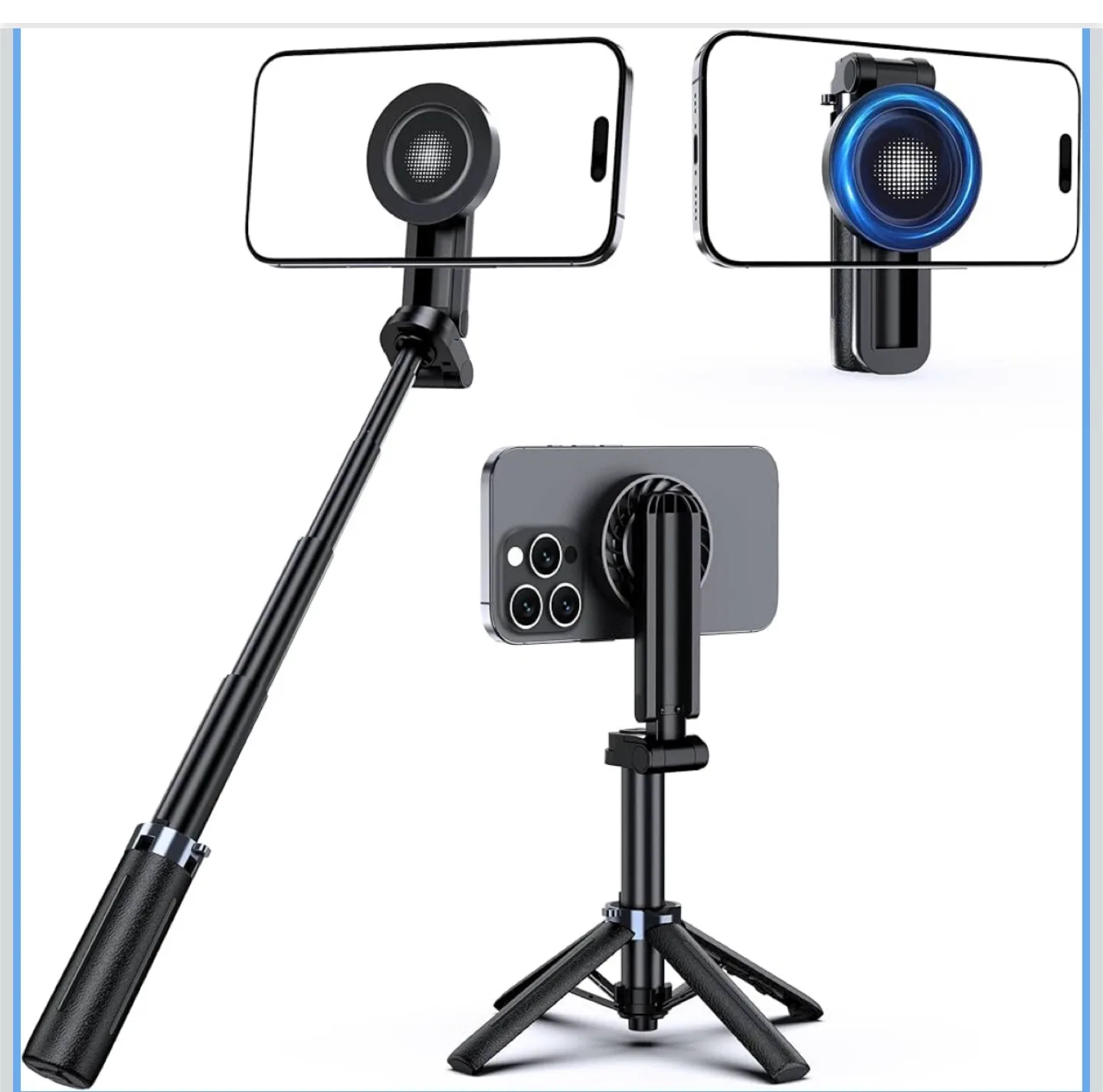 Magnetic Phone Tripod Selfie Stick thumbnail