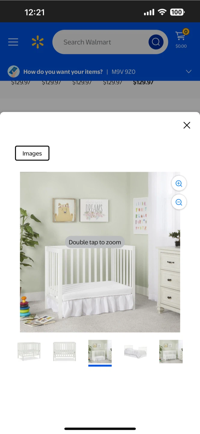 Mini Crib & mini mattress - photo 5