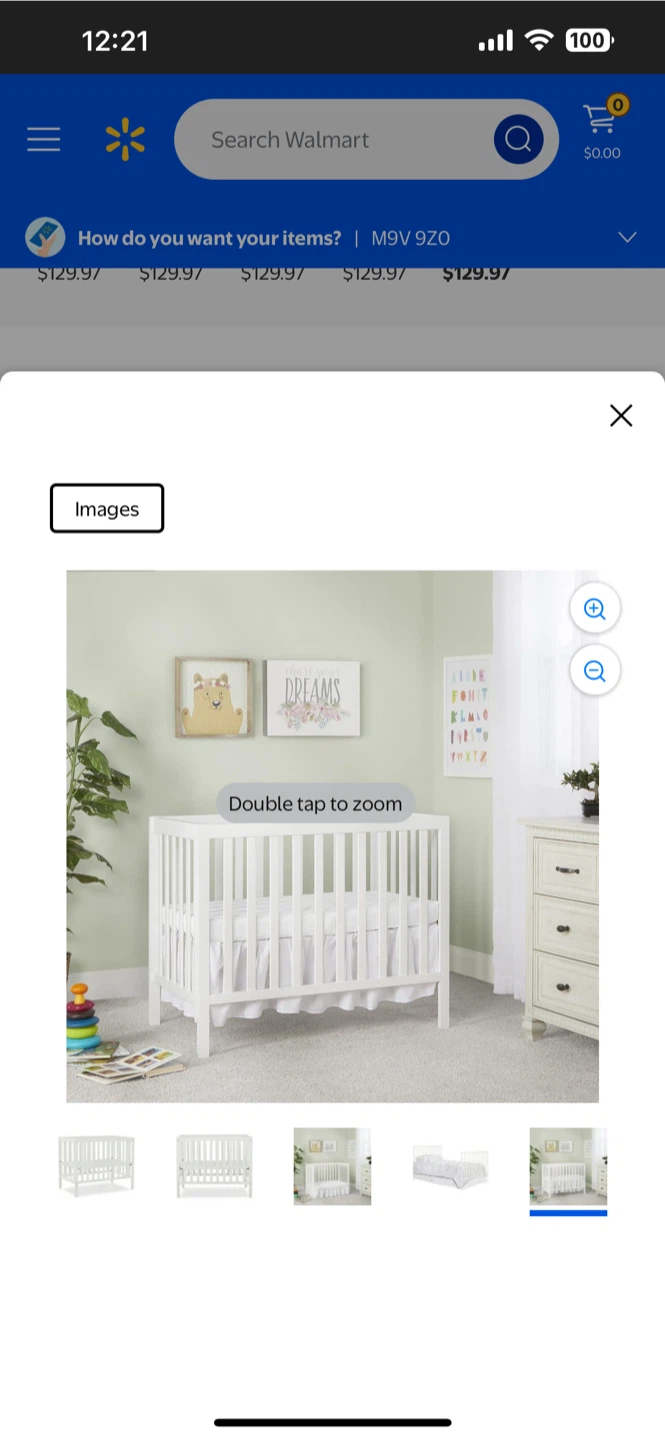 Mini Crib & mini mattress - photo 4