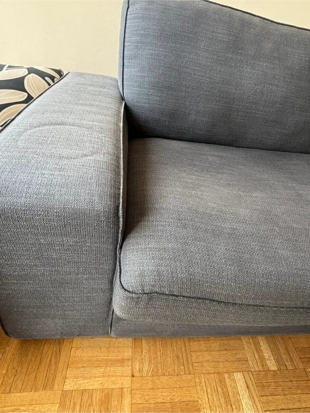 IKEA kivik Grey Sofa image indicator(3)