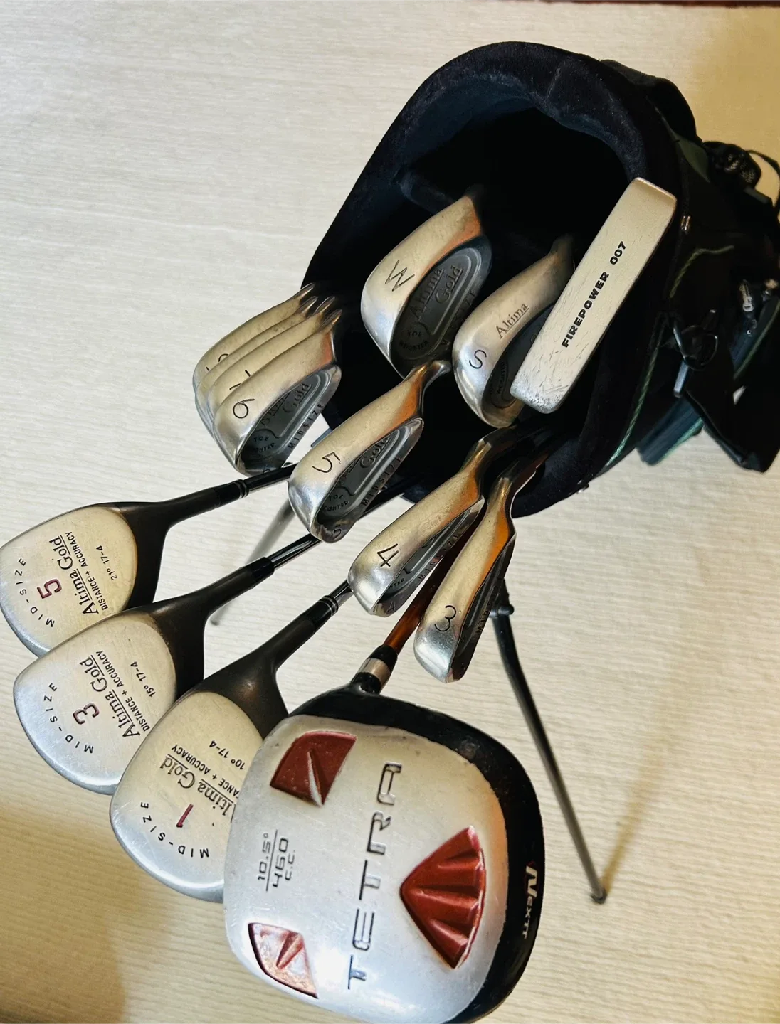 Complete Altima Gold Golf Club Set (Right Hand, Men) image indicator(5)