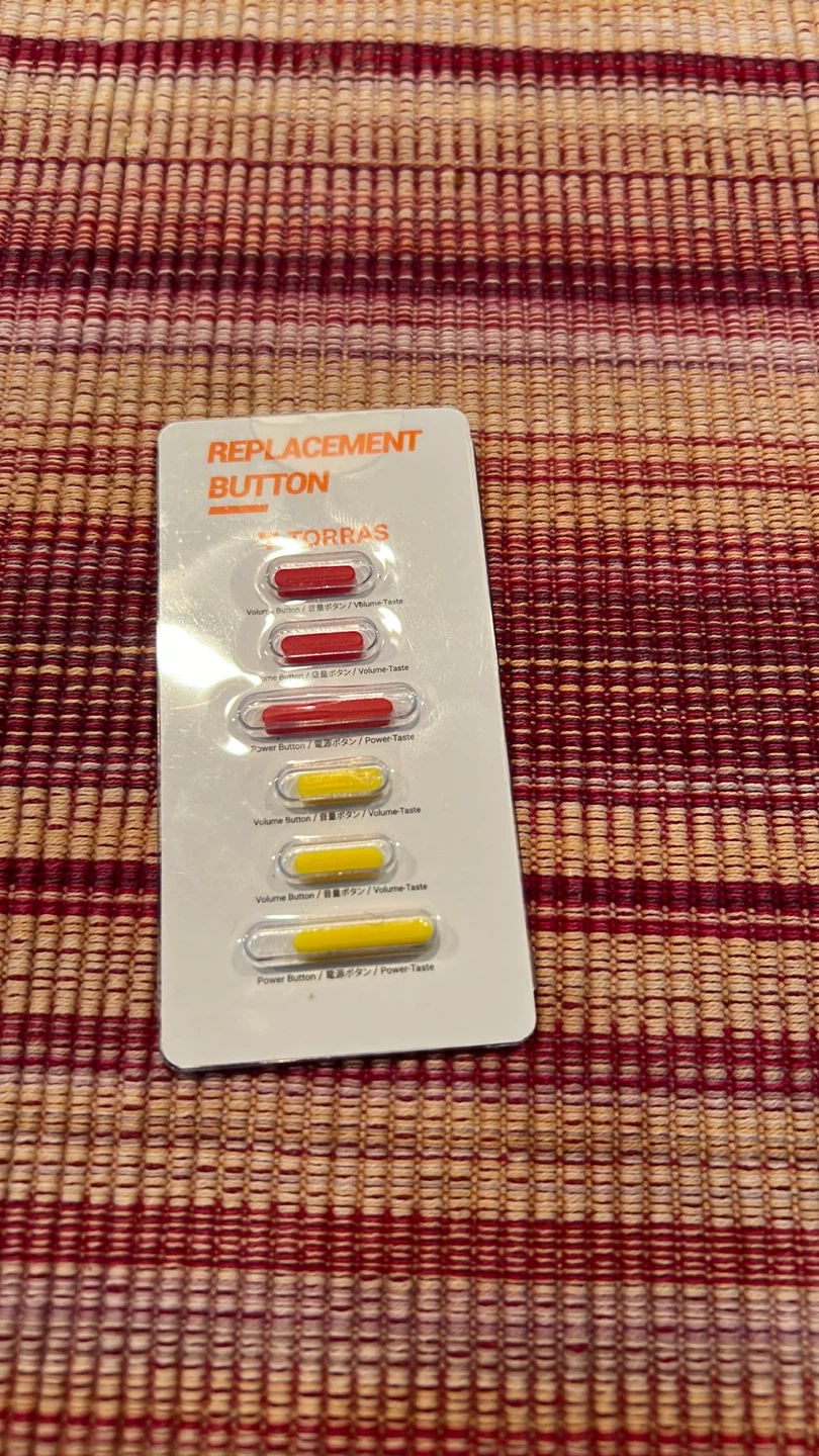 Replacement Buttons for Torras