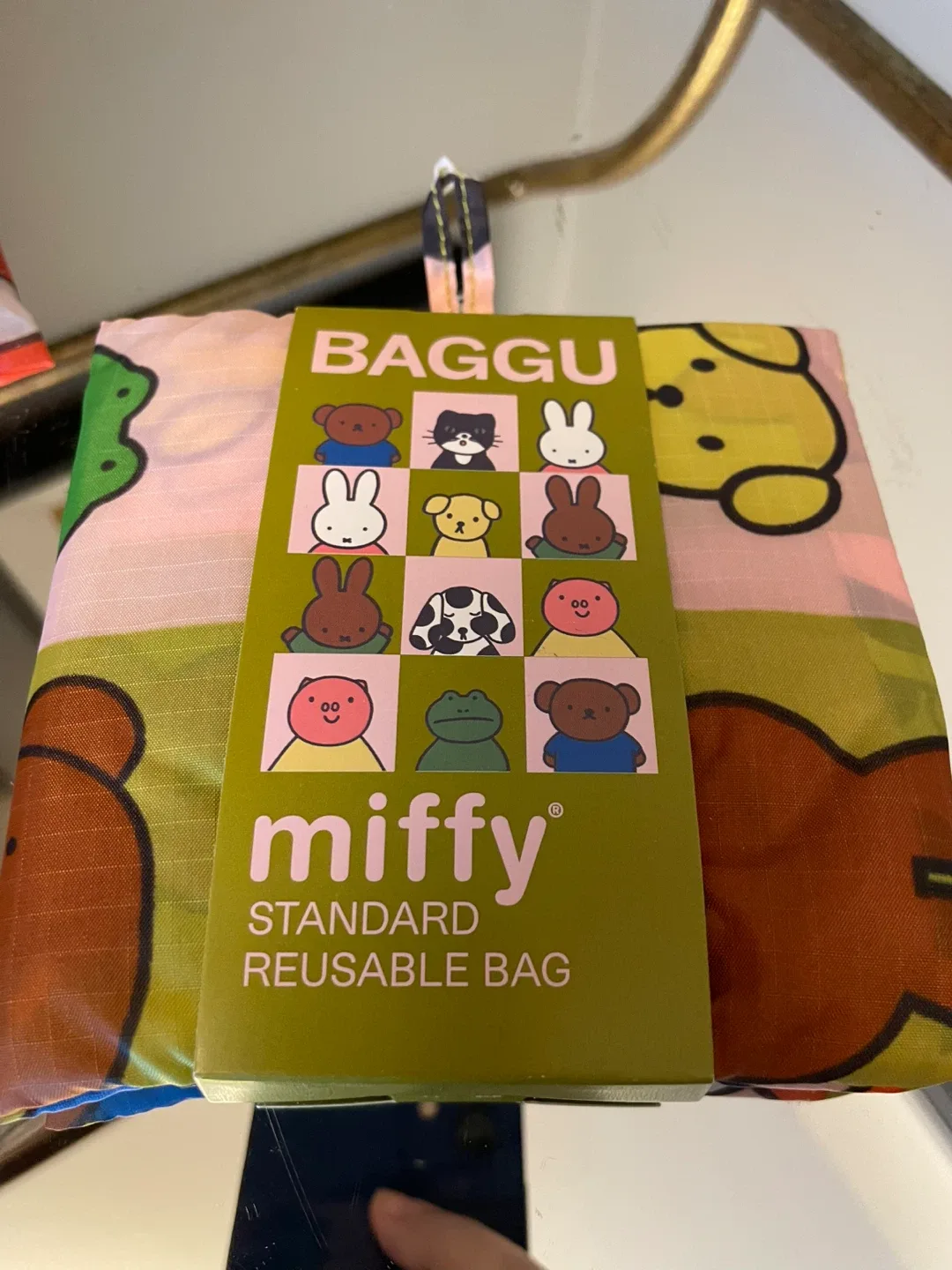 Baggu Miffy and Friends Standard Reusable Bag - New thumbnail