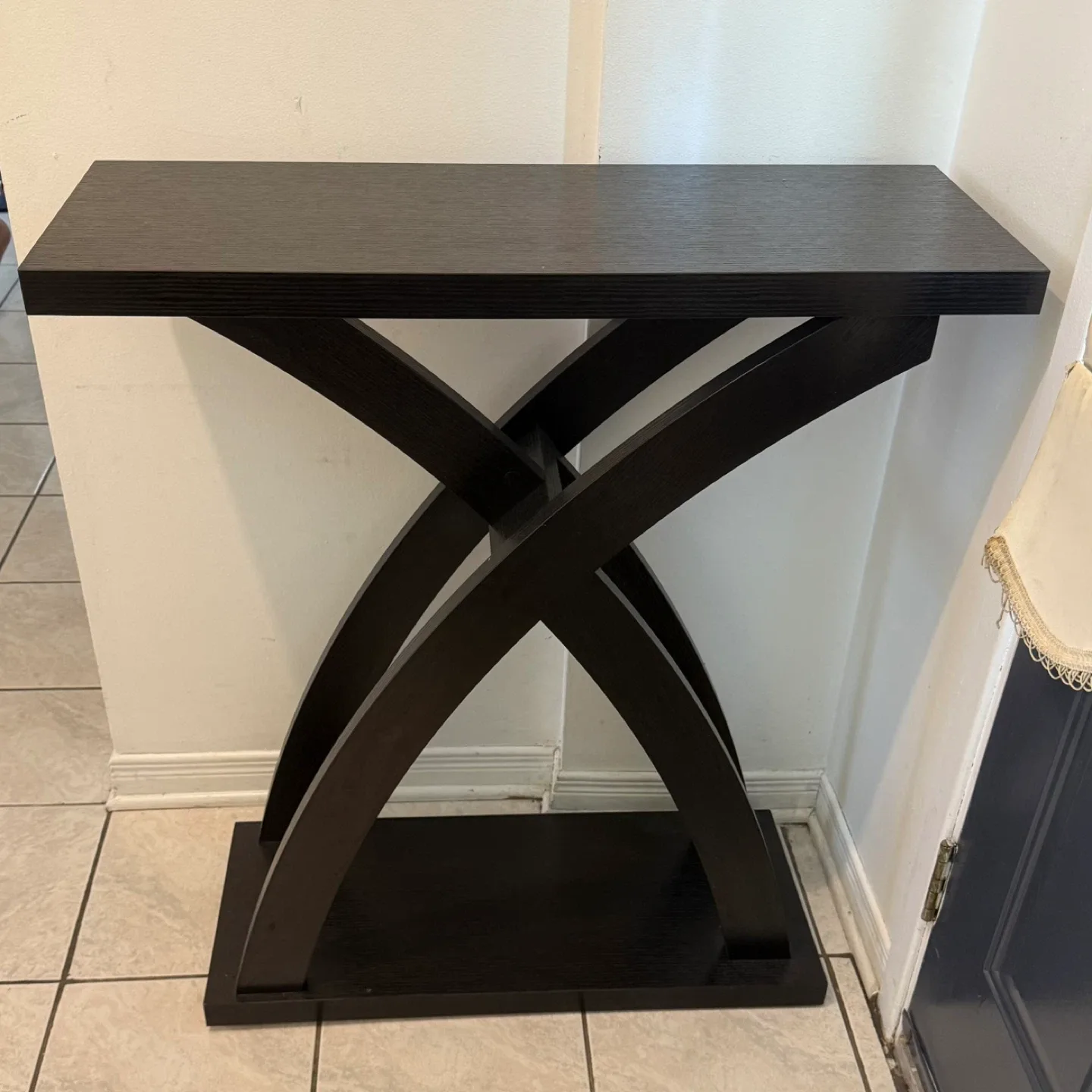 Dark Brown Console Table thumbnail