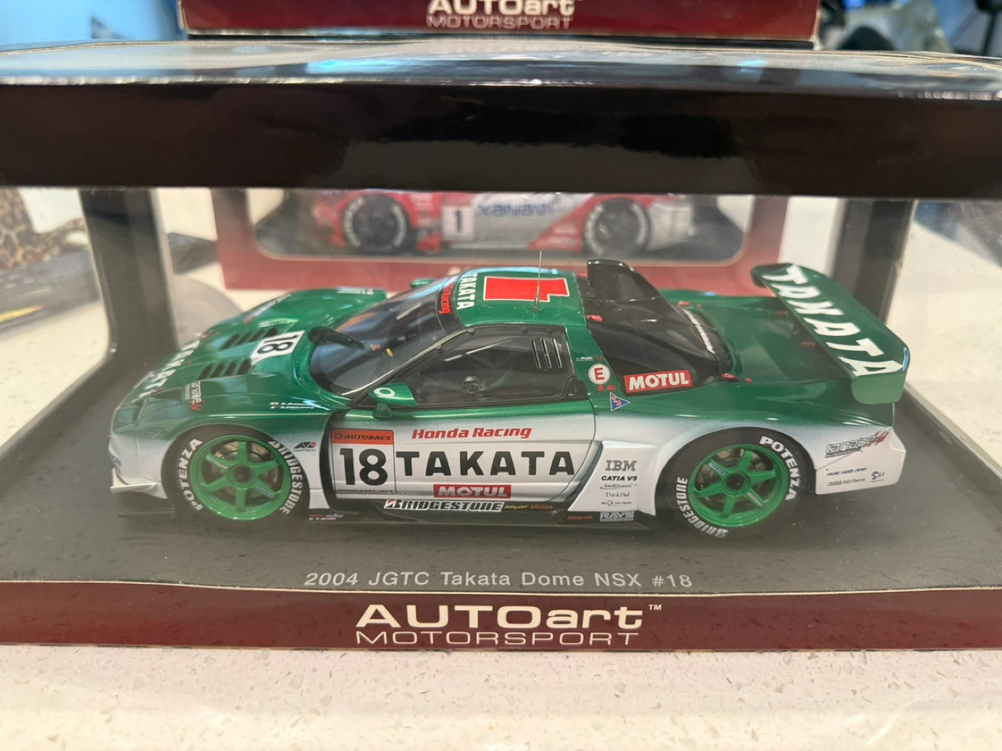 AUTOart 2004 JGTC Honda Takata Dome NSX GT500 #18