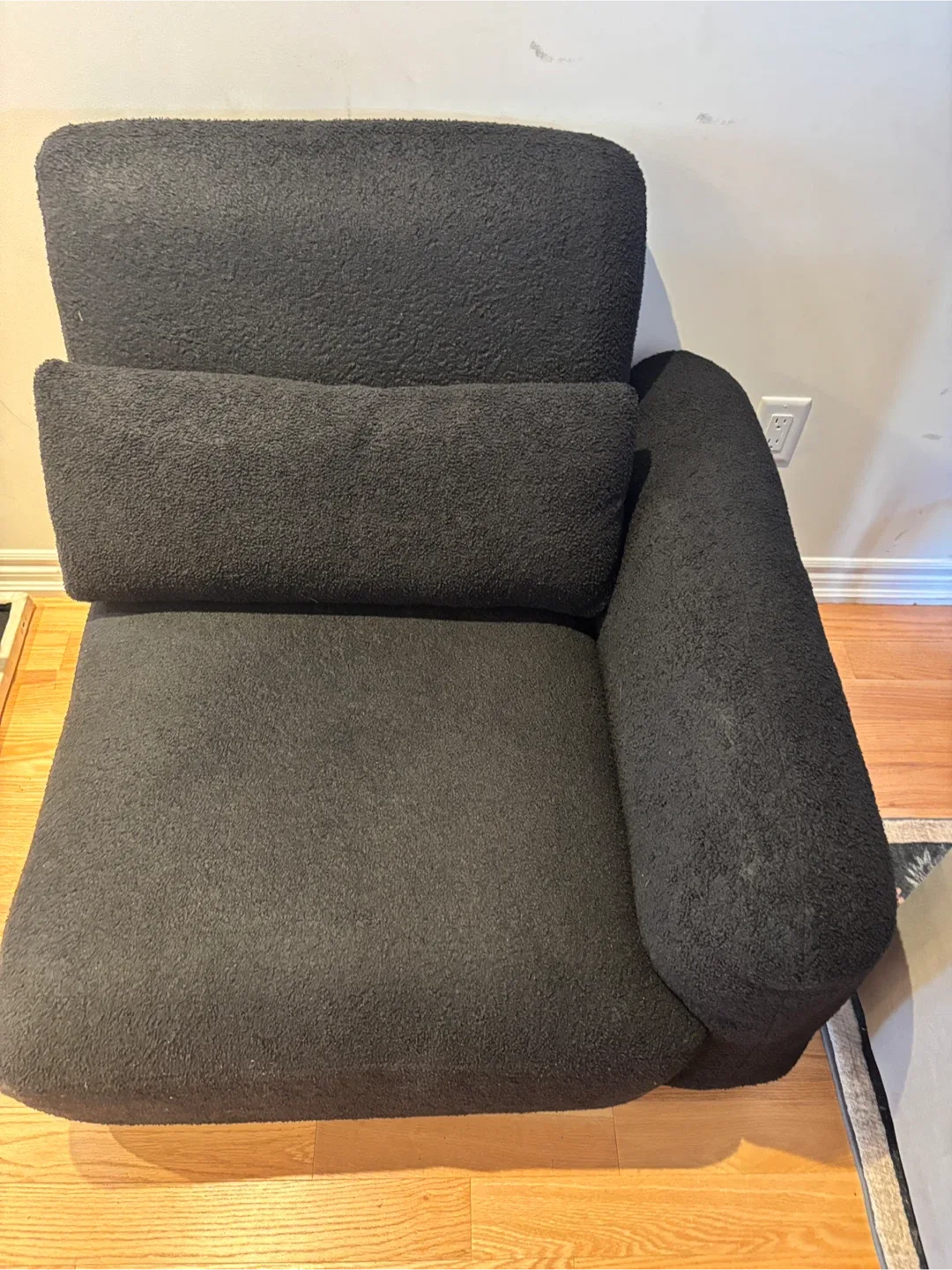 Black  Chair- AS IS thumbnail