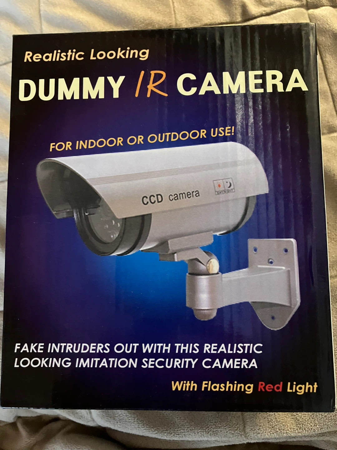 2 Dummy IR Cameras -Silver, New in Box!
