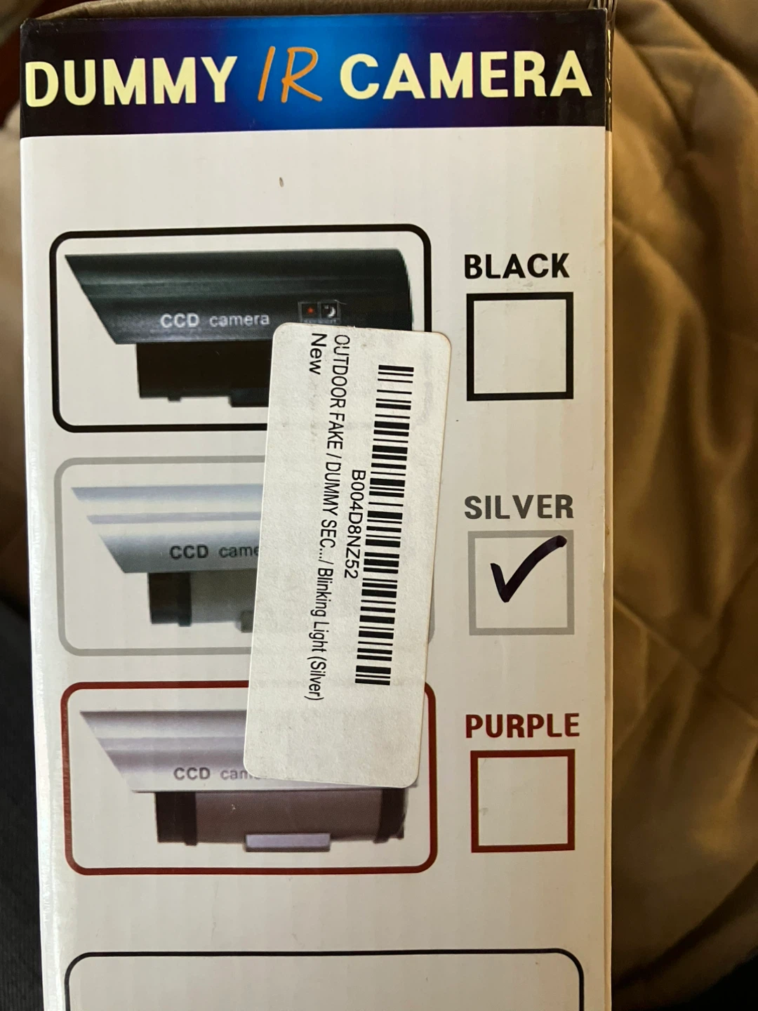 2 Dummy IR Cameras -Silver, New in Box! - photo 3