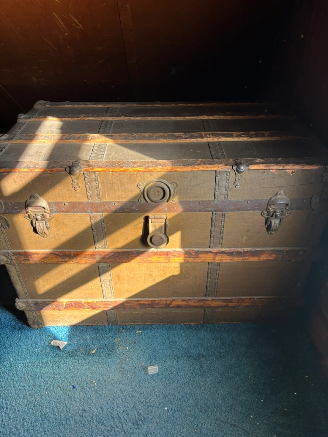 Antique Steamer Trunk