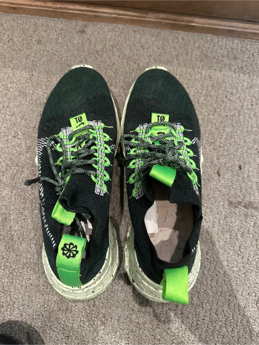Nike Space Hippie 01 Shoes - Green