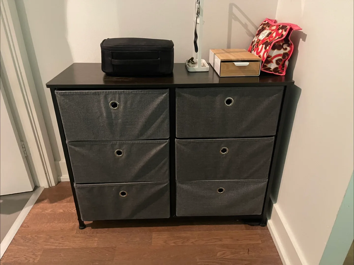 6-Drawer Dresser Storage Tower - Grey image indicator(6)