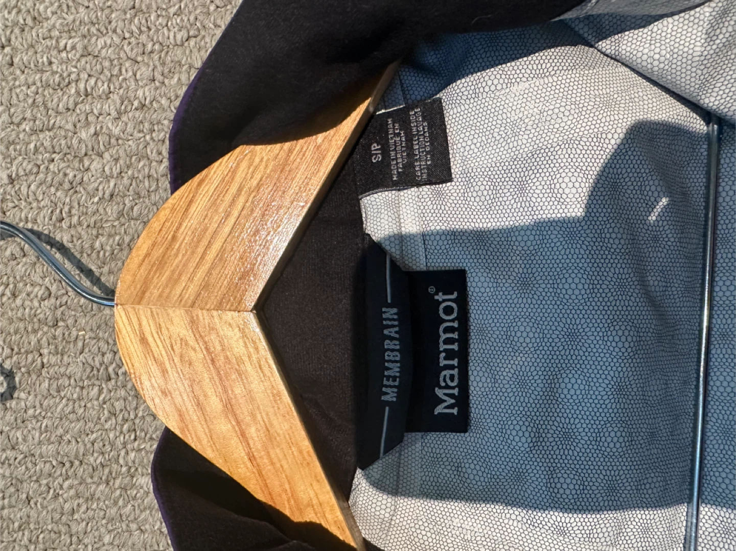 Marmot Membrain Purple Rain Jacket - Size S - photo 2