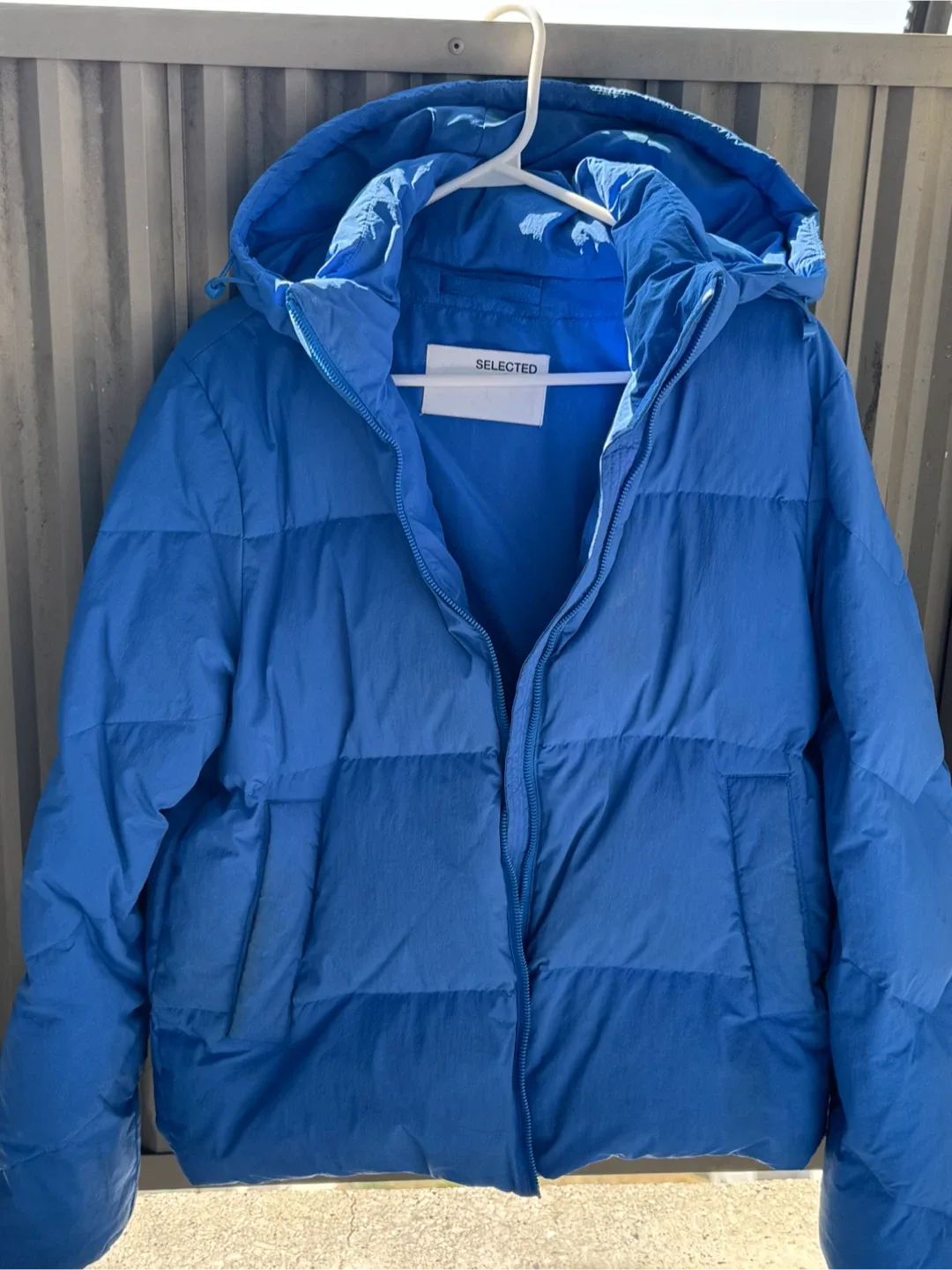 Selected Femme SLFANNA Redown Blue Puffer Jacket- Size M image indicator(2)