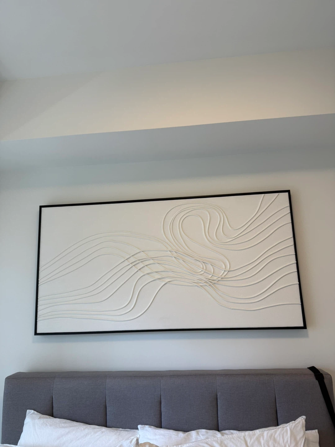 Bouclair Tangled Lines Abstract Framed Art - XL