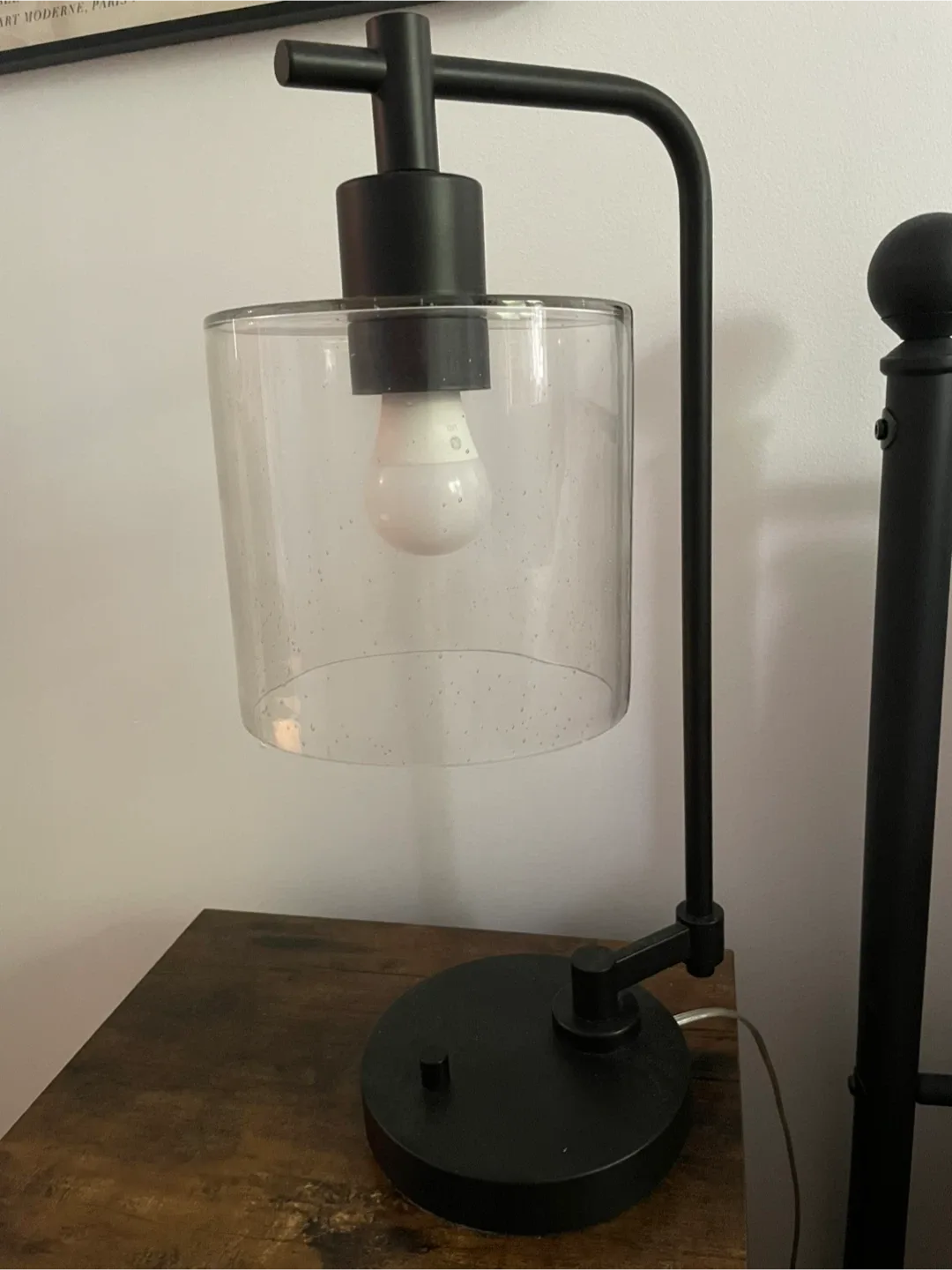 Modern Black Table Lamp image indicator(2)