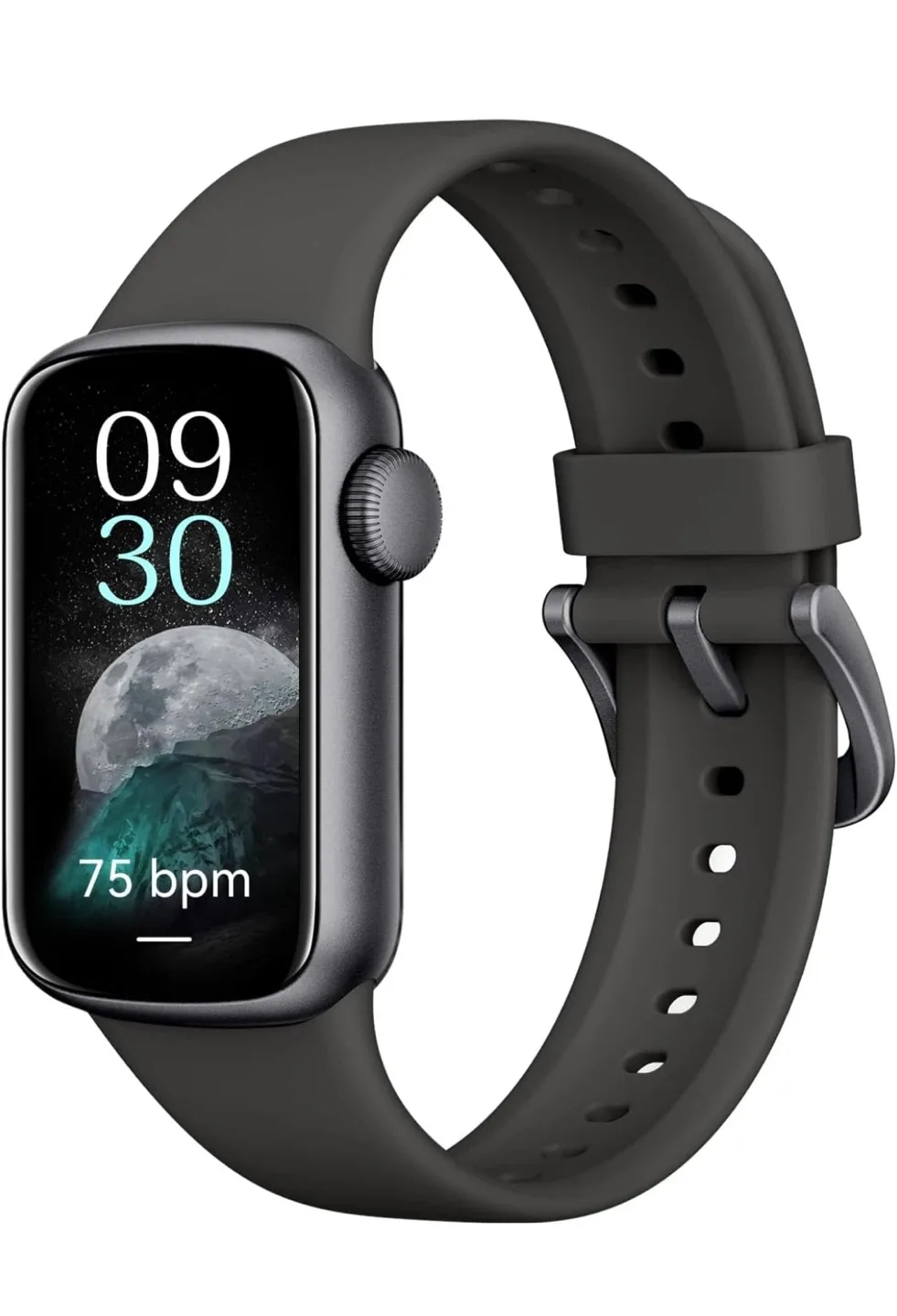 Black Smart Watch with 1.47" HD Screen image indicator(3)
