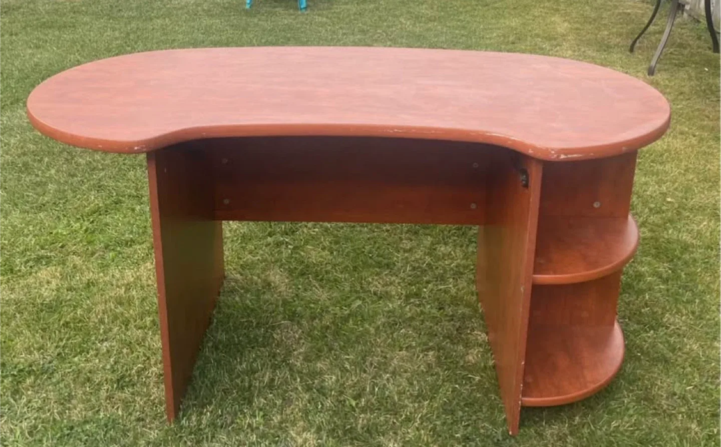 Wooden Desk with Shelves image indicator(2)
