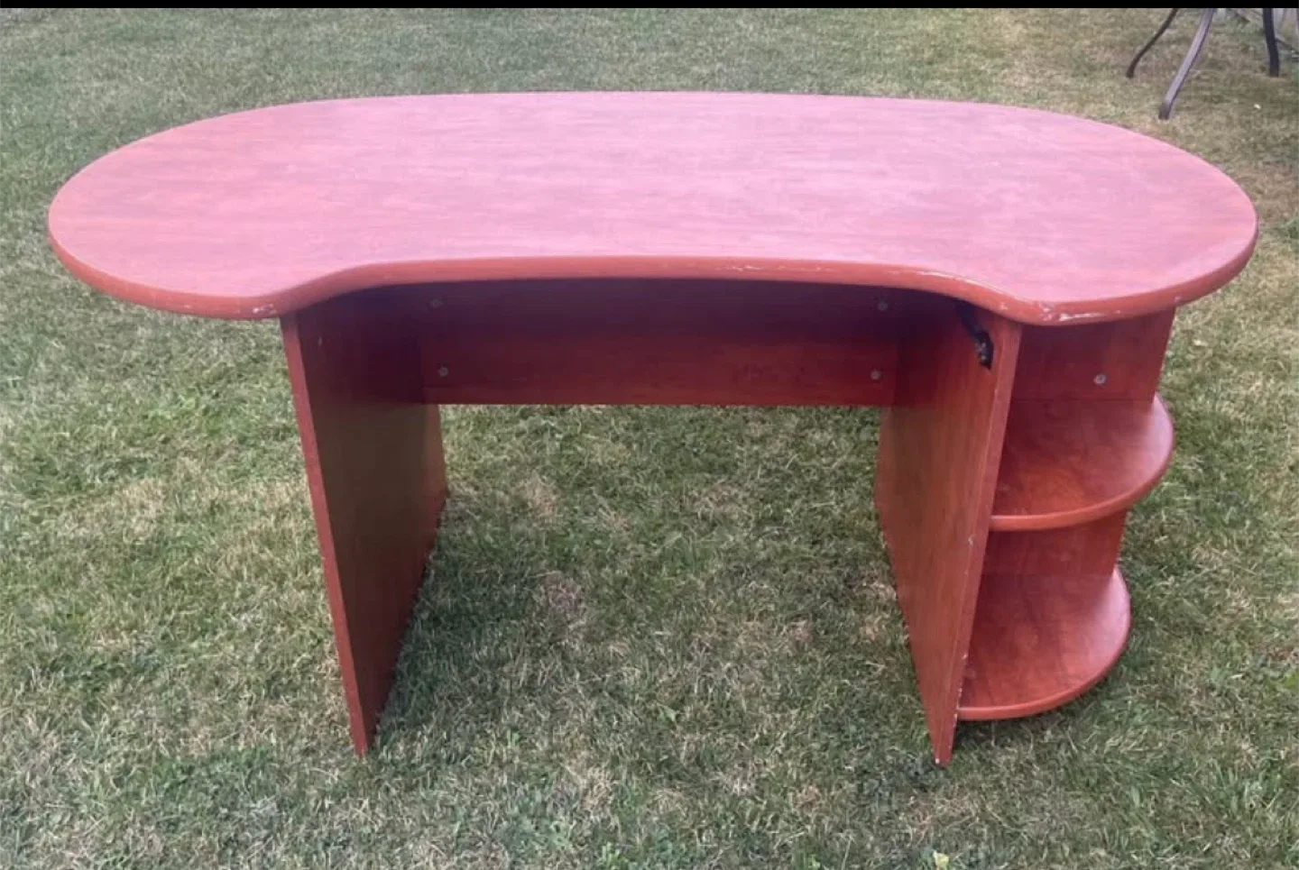 Wooden Desk with Shelves image indicator(3)