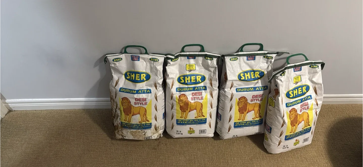 Sher Durum Atta Desi Style - 20 lb Bags thumbnail